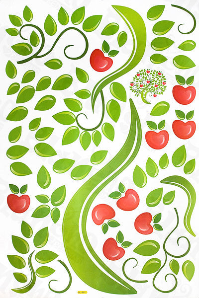 Apple Tree - X-Large Wall Decals Stickers Appliques Home Decor