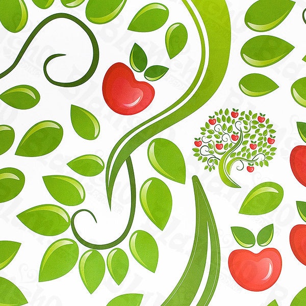 Apple Tree - X-Large Wall Decals Stickers Appliques Home Decor